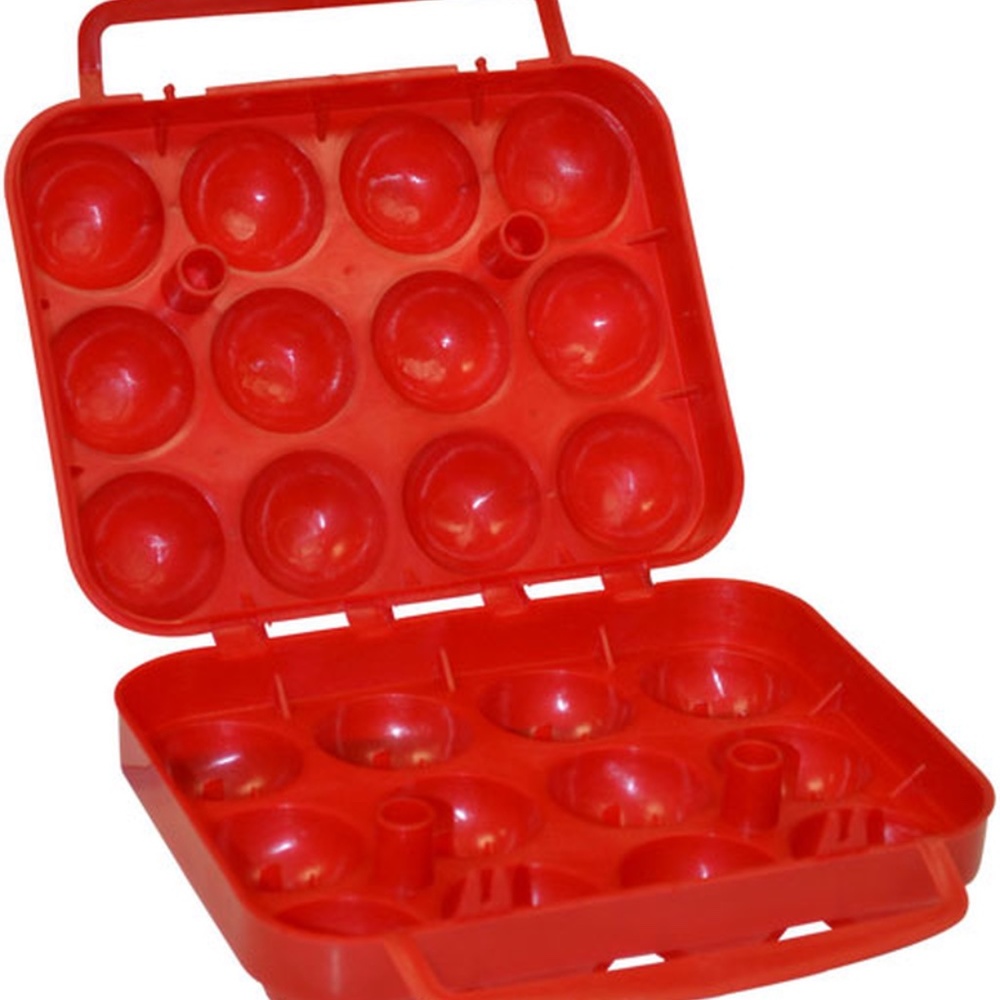 Coleman Egg Container Plastic 12 Count NEW OUTDOORCAMPING
